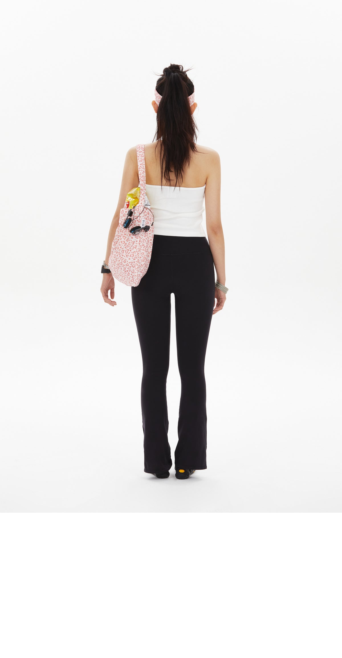 EMIS Halter Neck Tank Top-White