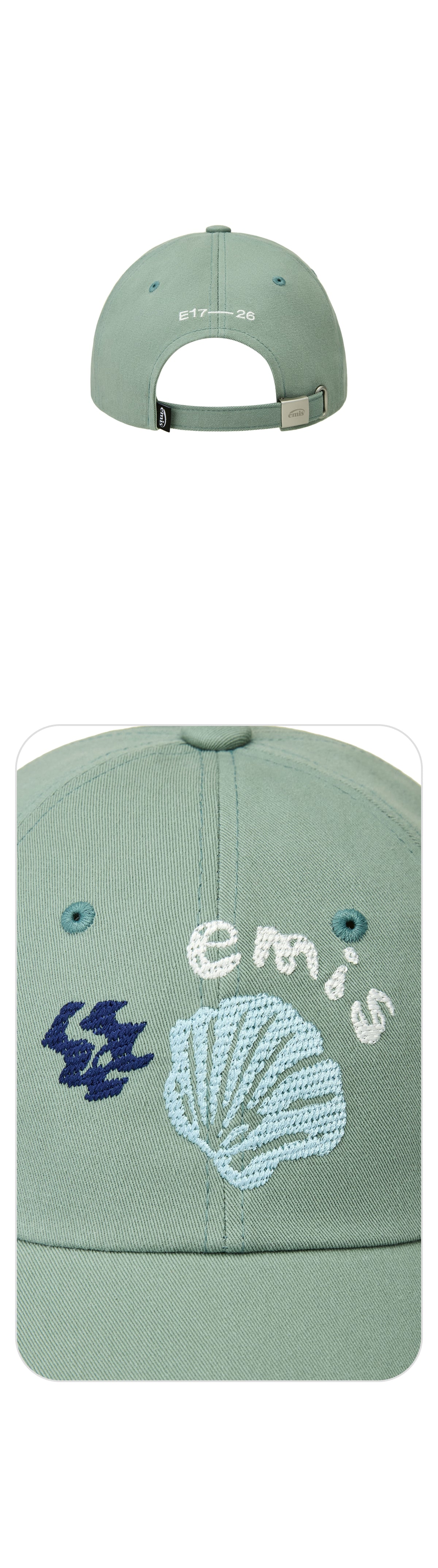 EMIS Coastal Ball Cap-Light Green