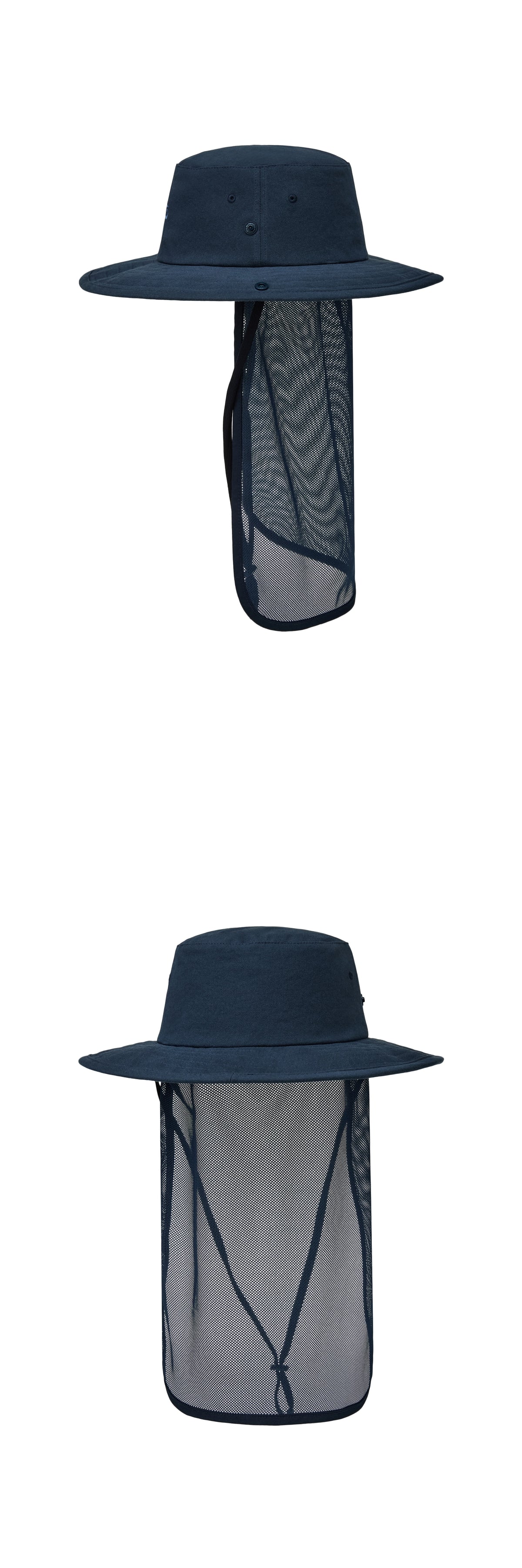 EMIS Coastal Cotton Bucket Hat-Navy