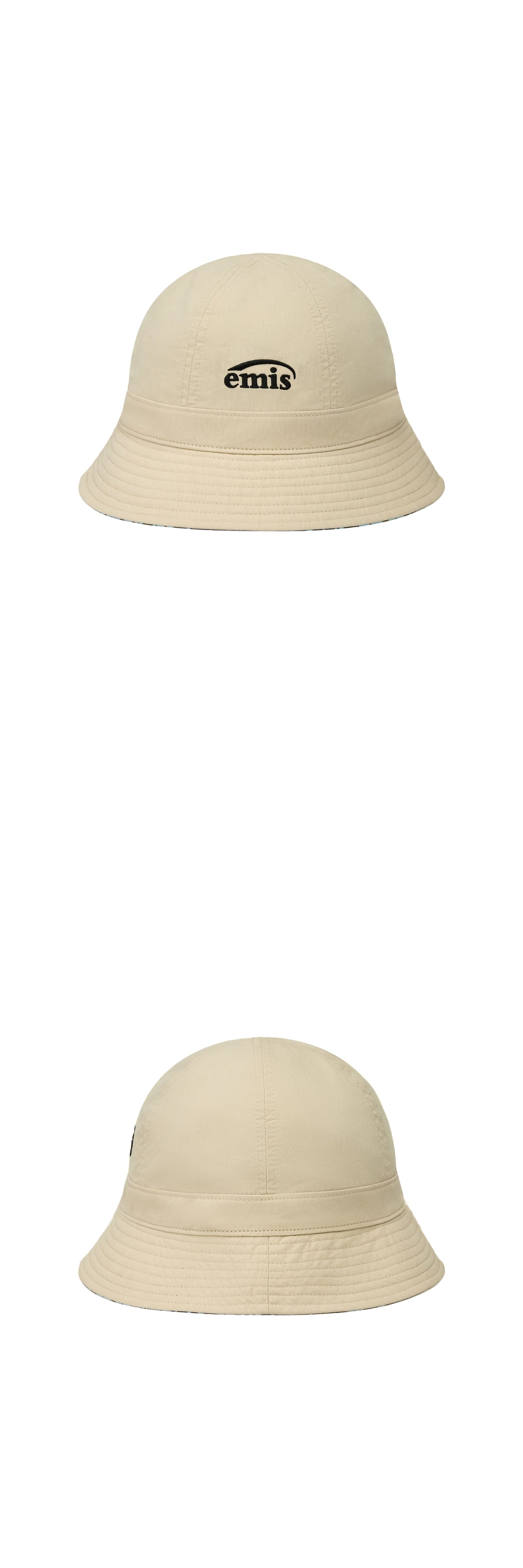 EMIS Coastal Reversible Bucket Hat-Beige