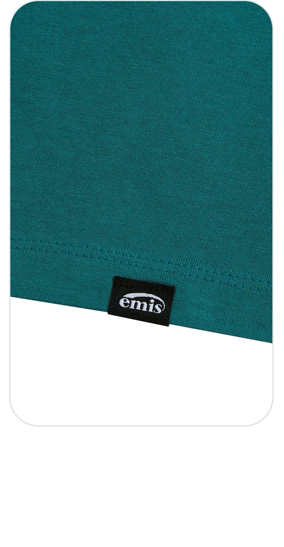 EMIS Heart Rubber Patch T-Shirt-Green