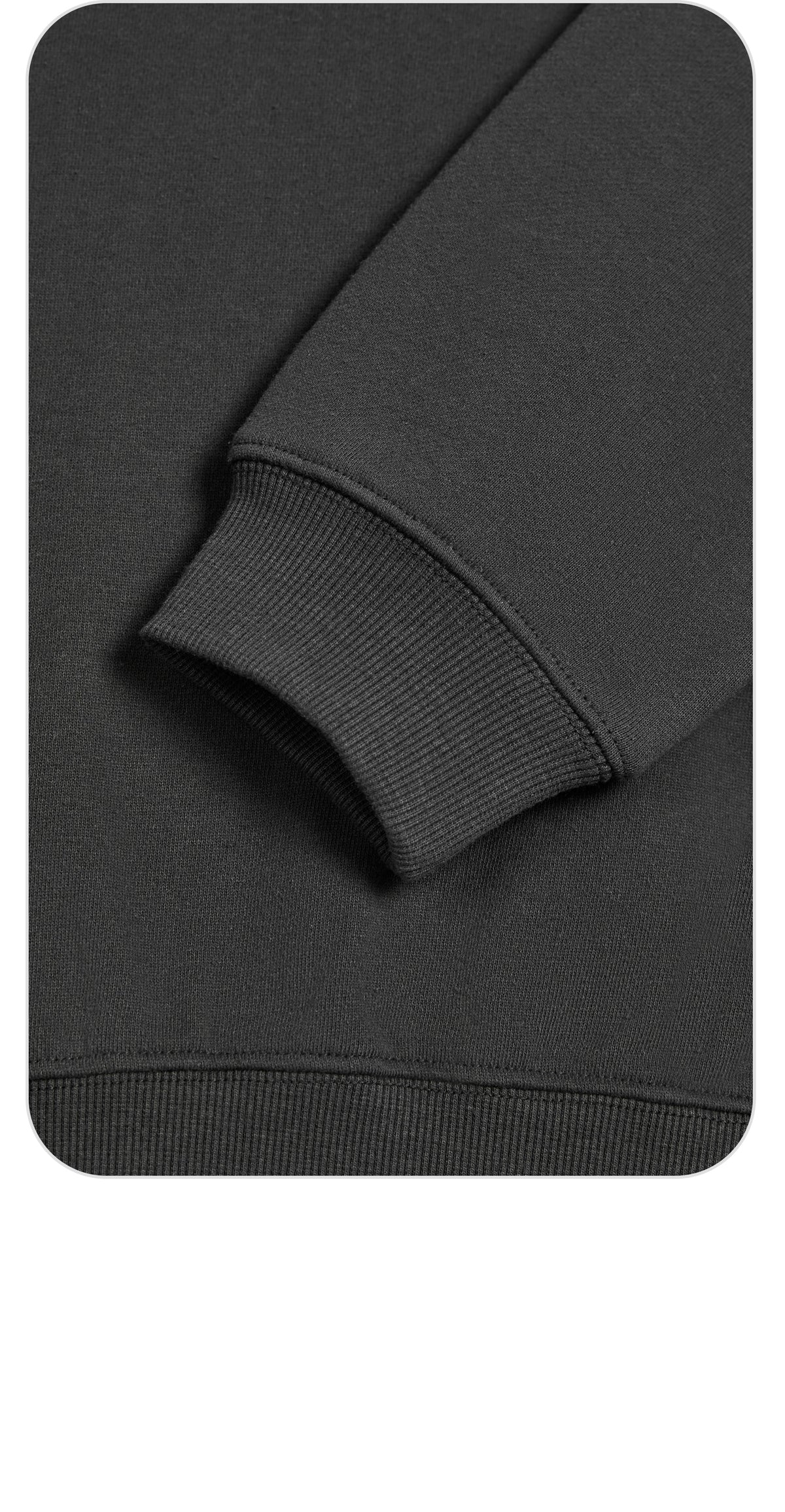 EMIS Heart Rubber Patch Sweatshirt-Black