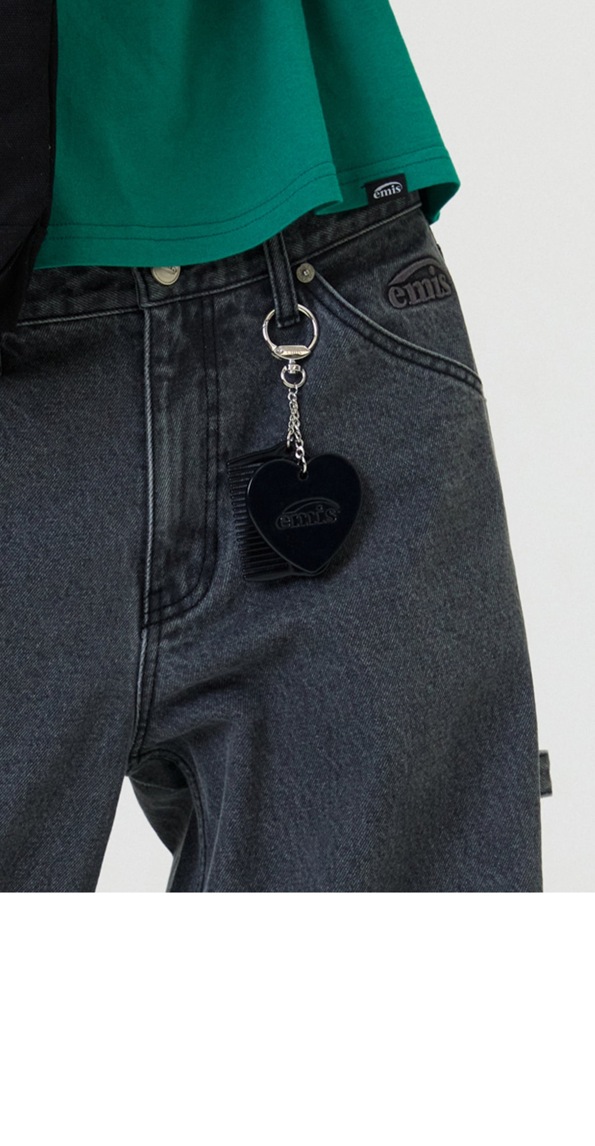 EMIS Comb & Hand Mirror Keyring