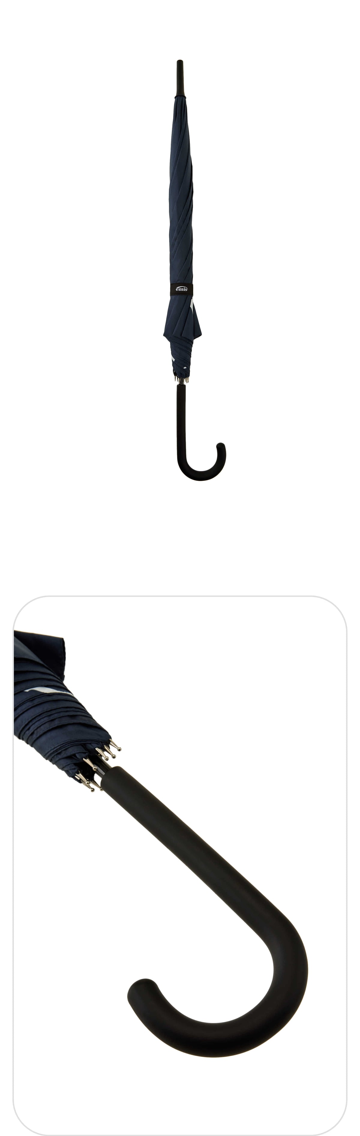EMIS Stick Umbrella-Navy