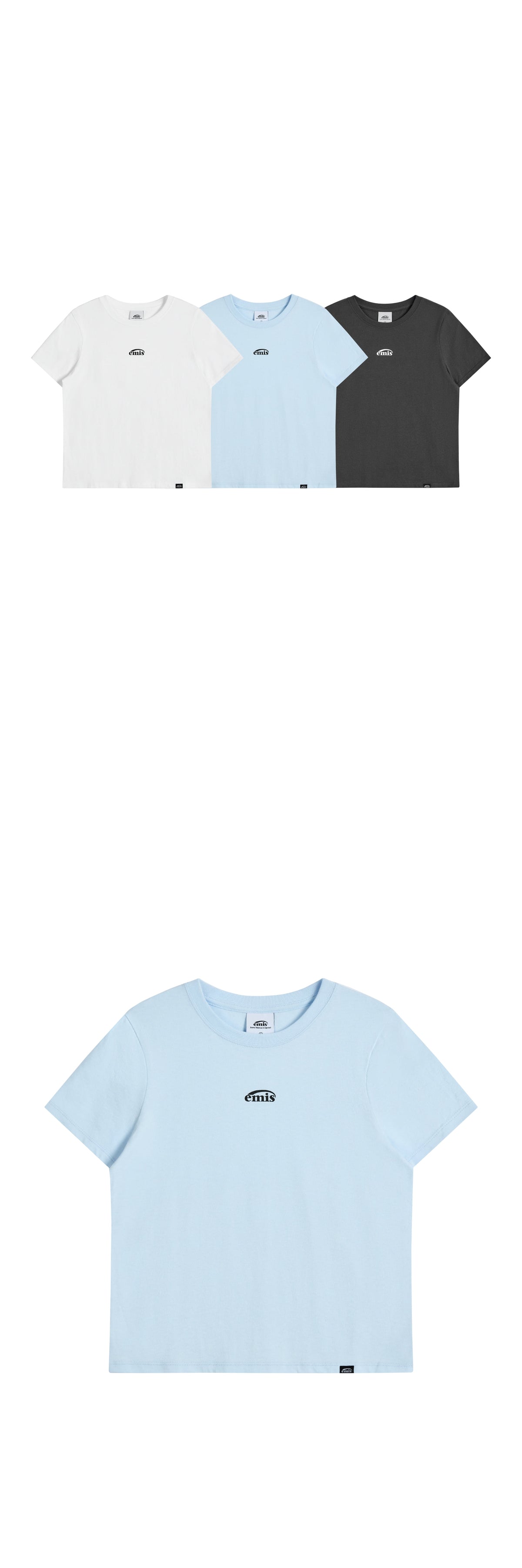 EMIS 3Pack T-Shirt Set B (WH/PB/CH)