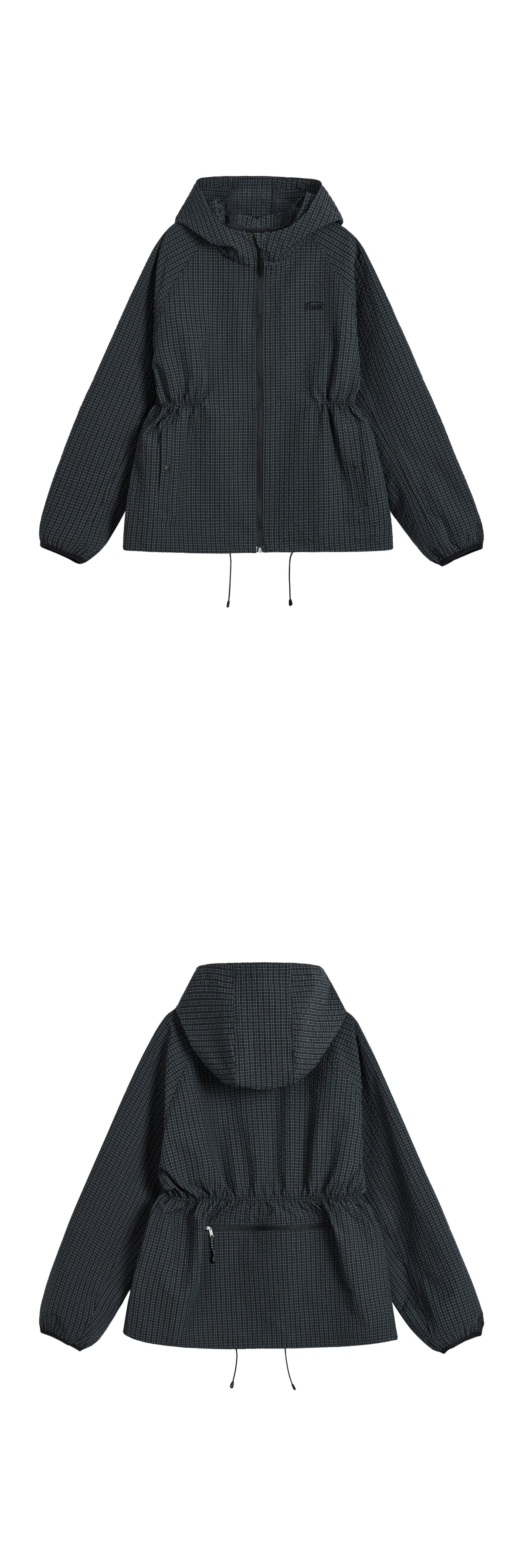 Emis Packable Windbreaker-Black
