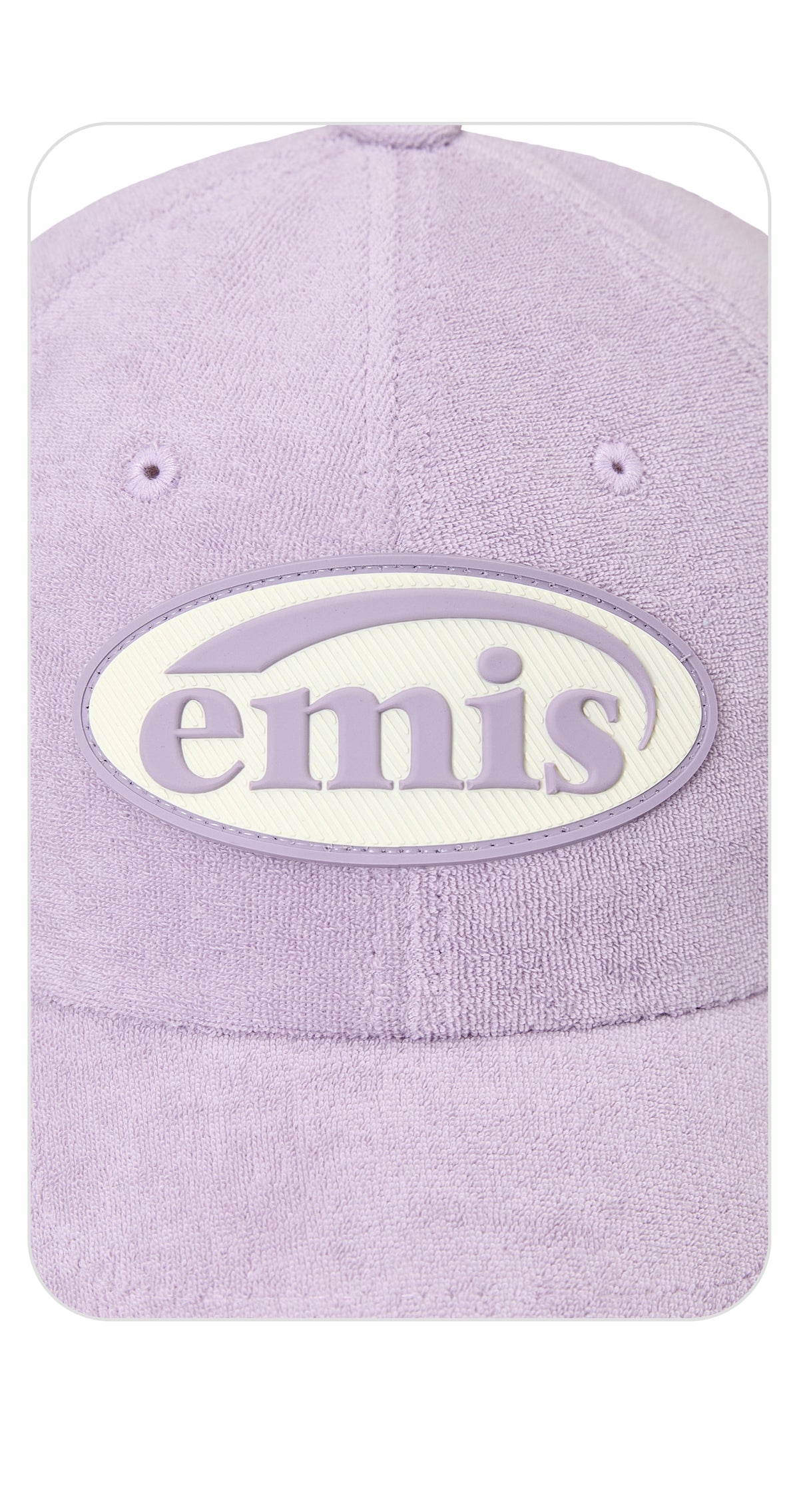 Emis Terry Ball Cap-Light Purple