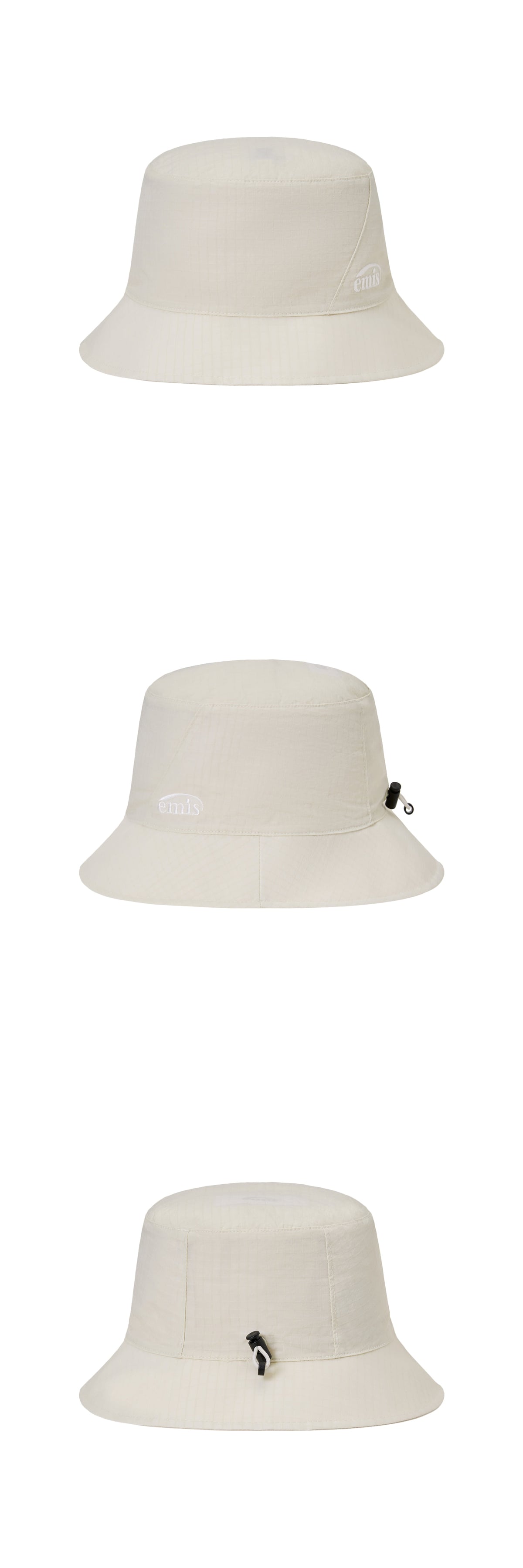 Emis Packable Bucket Hat-Ivory