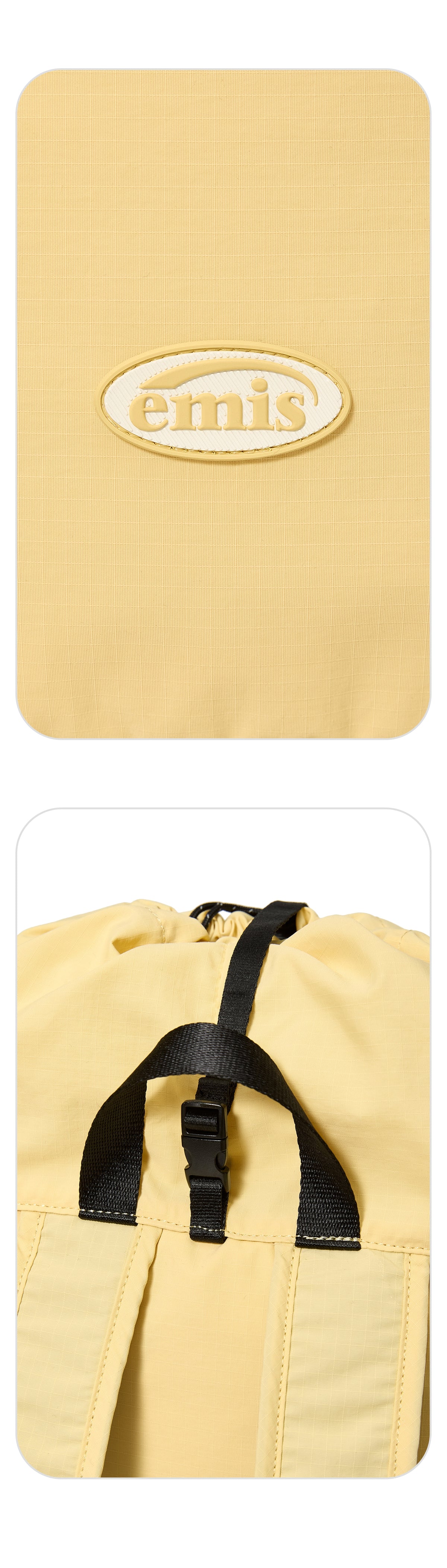 Emis Mesh String Backpack-Yellow