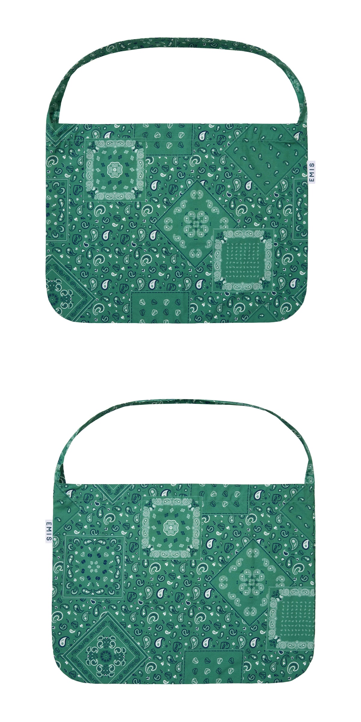 Emis Mini Rubber Ball Cap & Logo Paisley Eco Bag