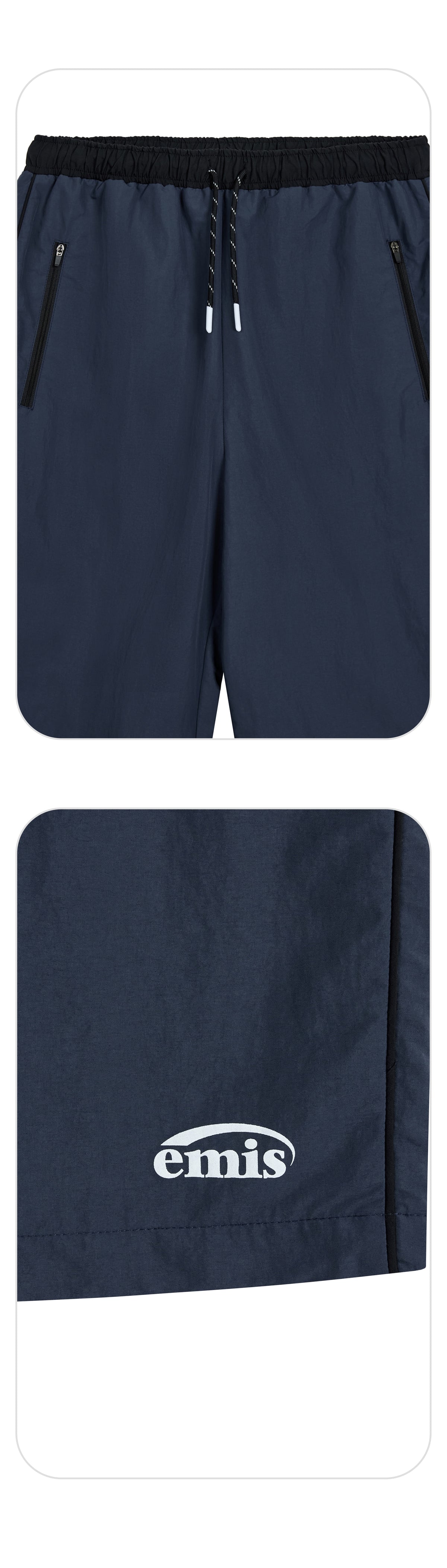 EMIS Easy Nylon Shorts-Navy