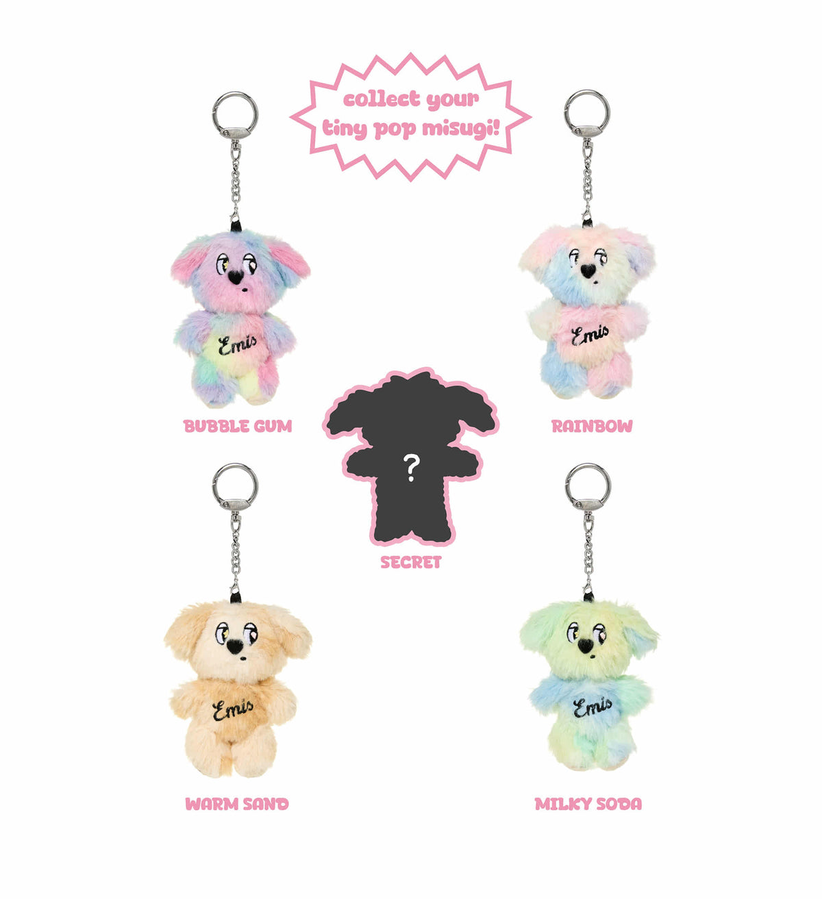 EMIS Misugi Tinypop Random Keyring
