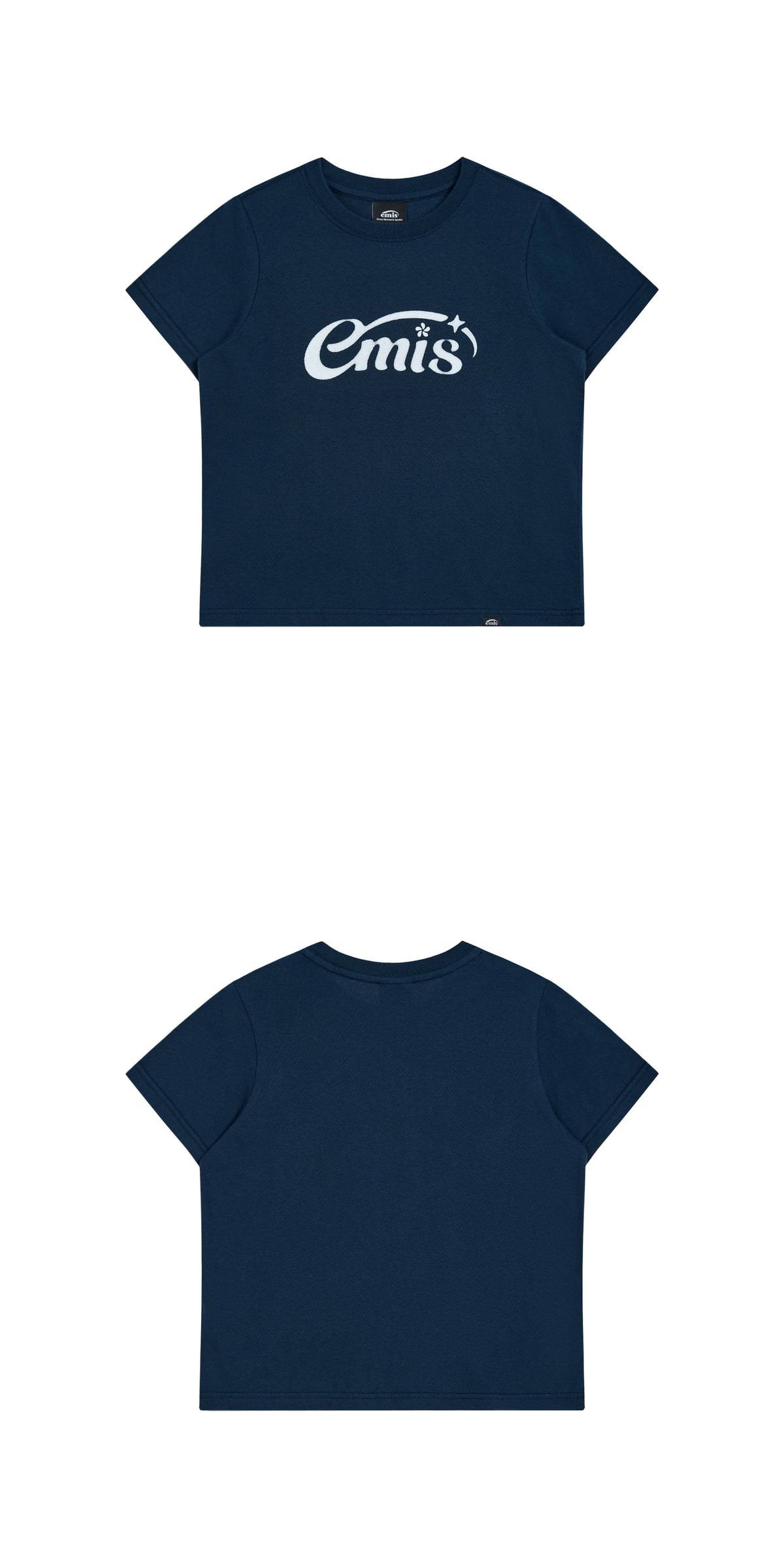 EMIS Halo Logo T-Shirt-Navy
