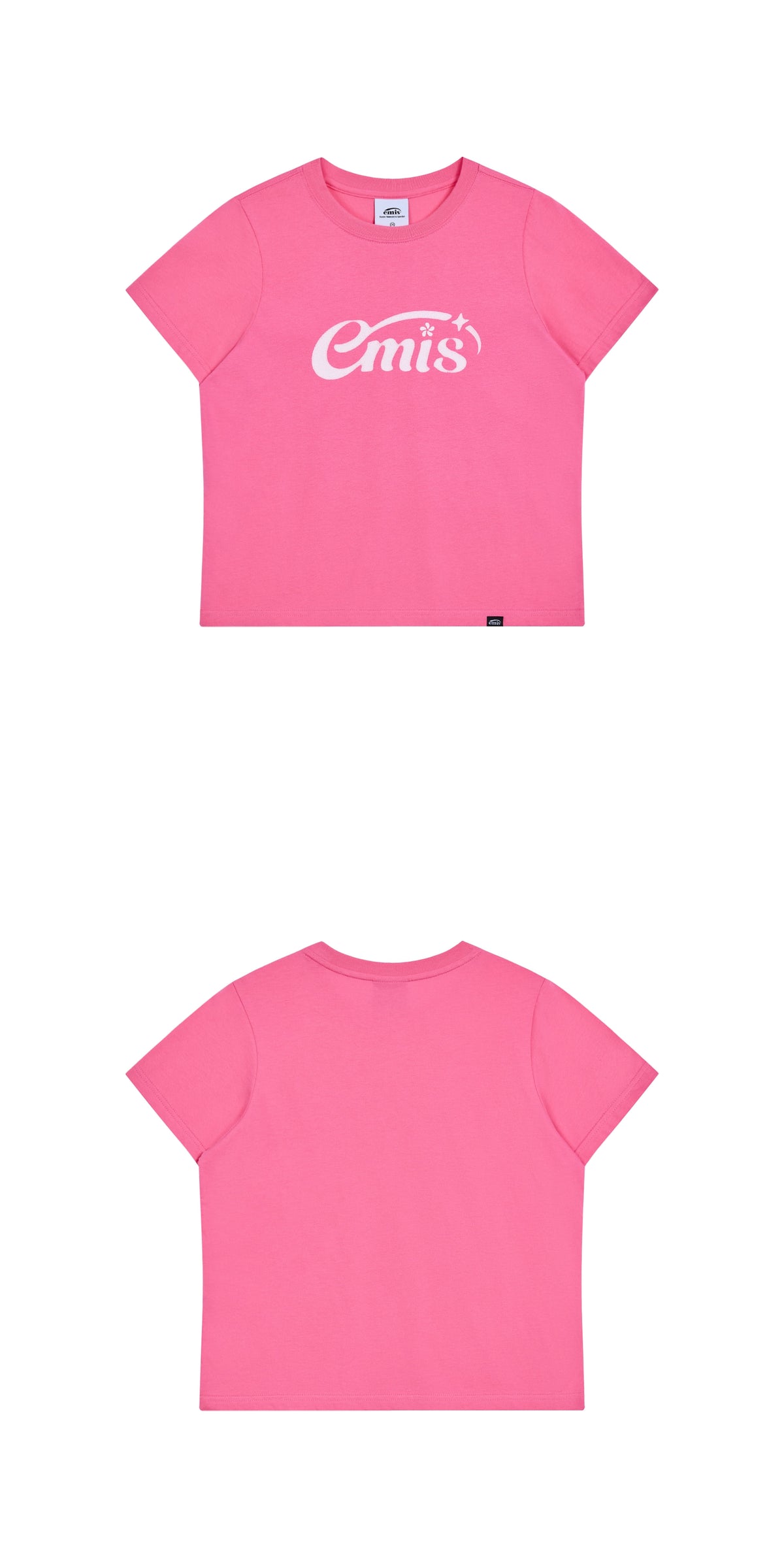 EMIS Halo Logo T-Shirt-Pink