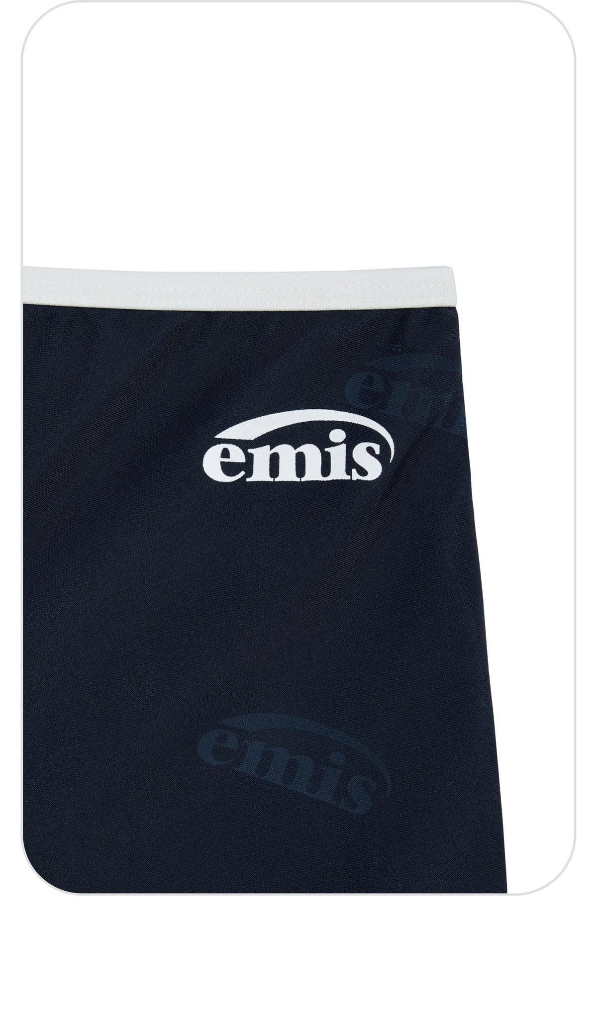 EMIS Halter Two-Piece Swim Set-Navy