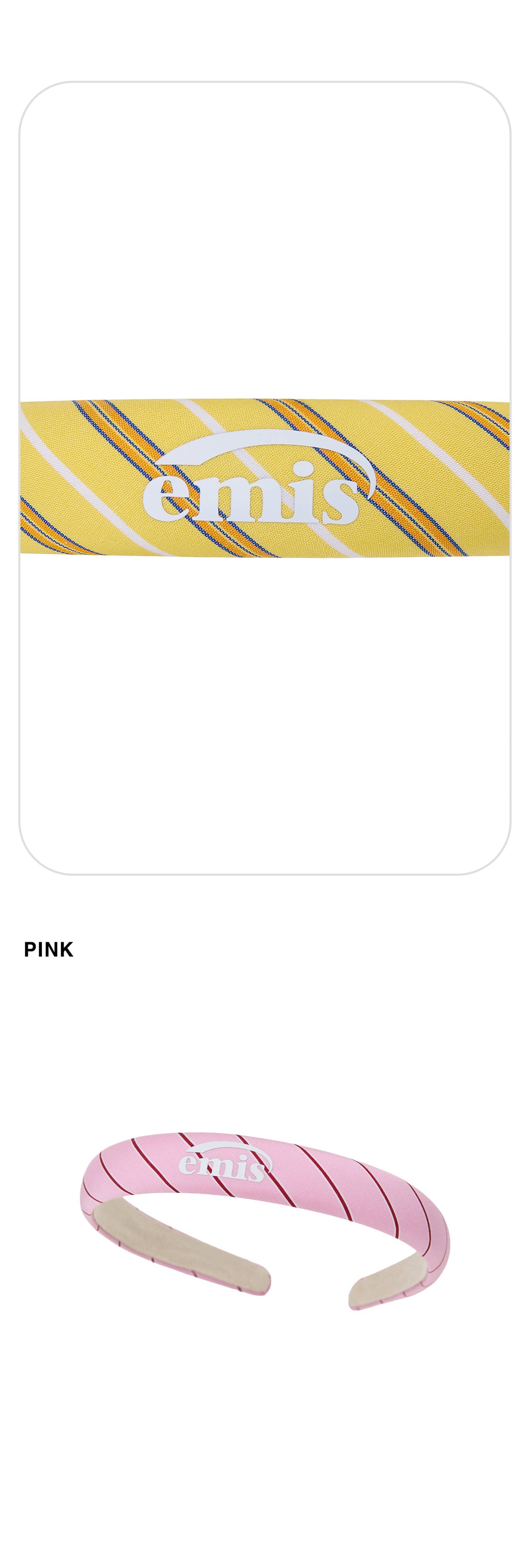 Emis Stripe Slim Hairband