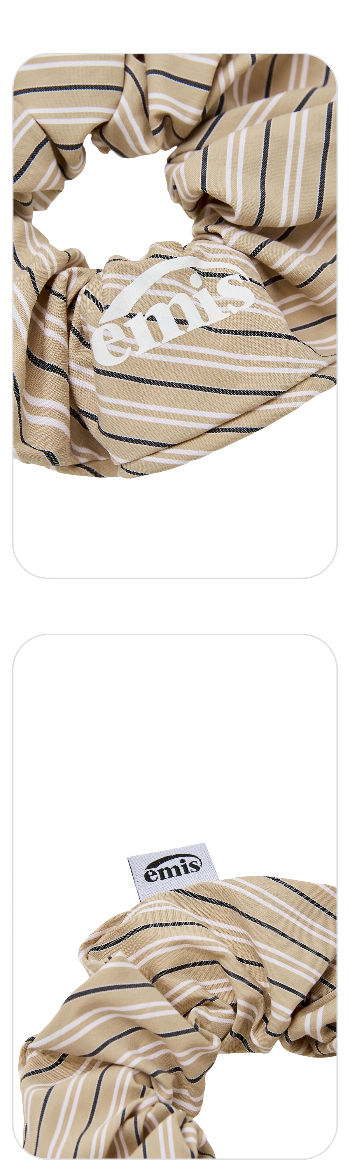 Emis Stripe Scrunchie Bundle (Be/PK/NA)
