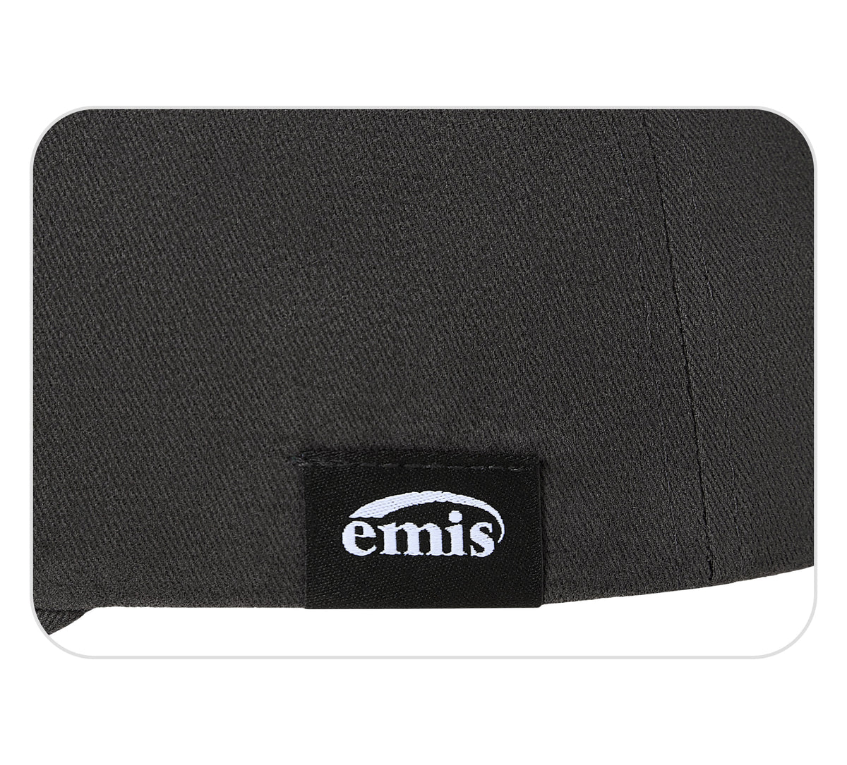 EMIS Tag Brushed Ball Cap-Charcoal