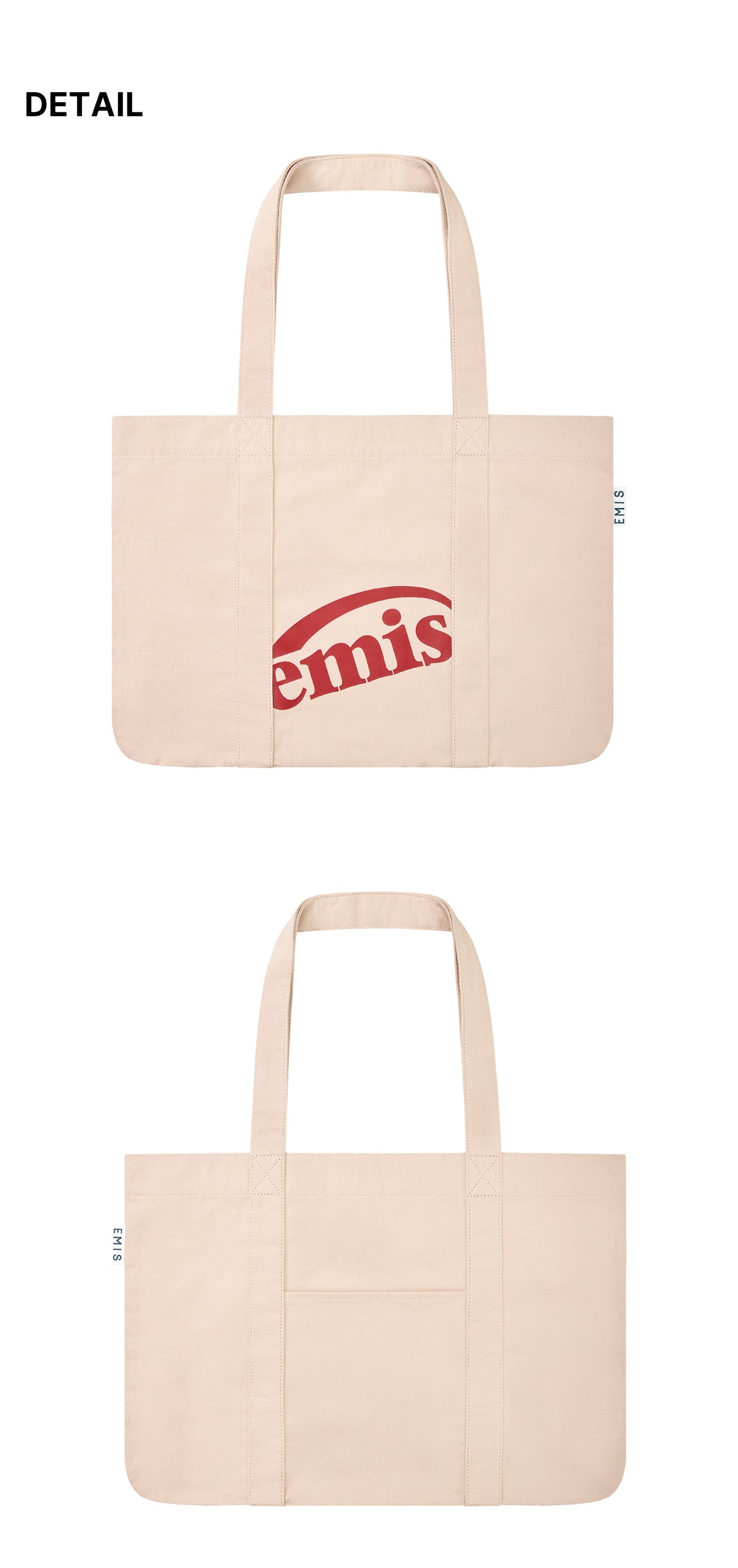 Emis Logo Palette Eco Bag-Pink