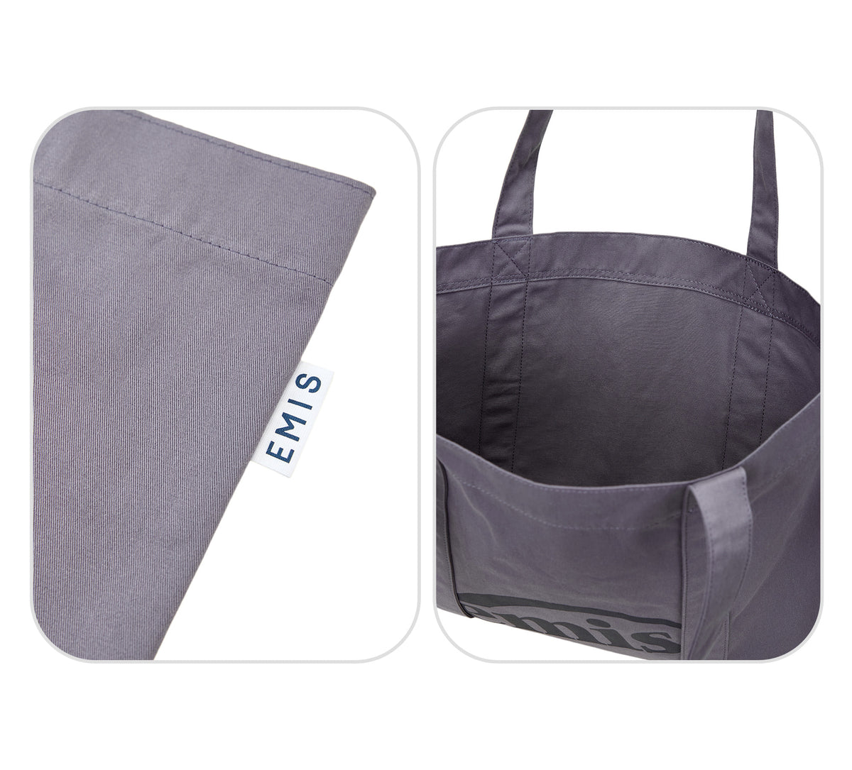 Emis Logo Palette Eco Bag-Purple