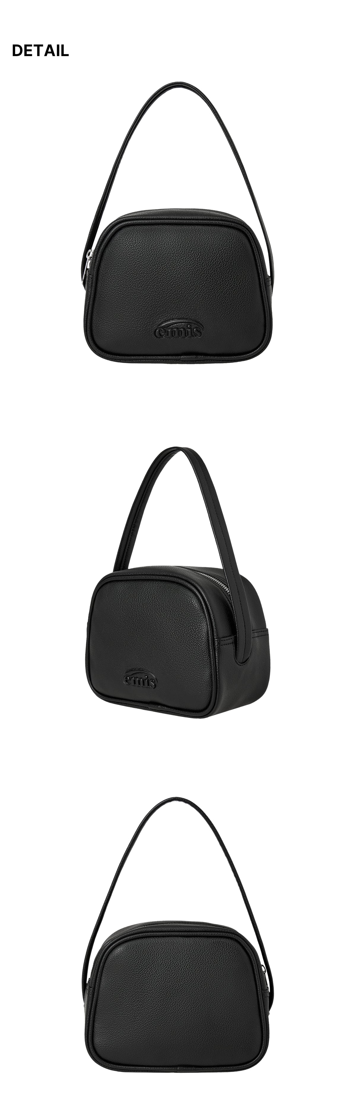 Emis Grain Camera Tote Bag-Black
