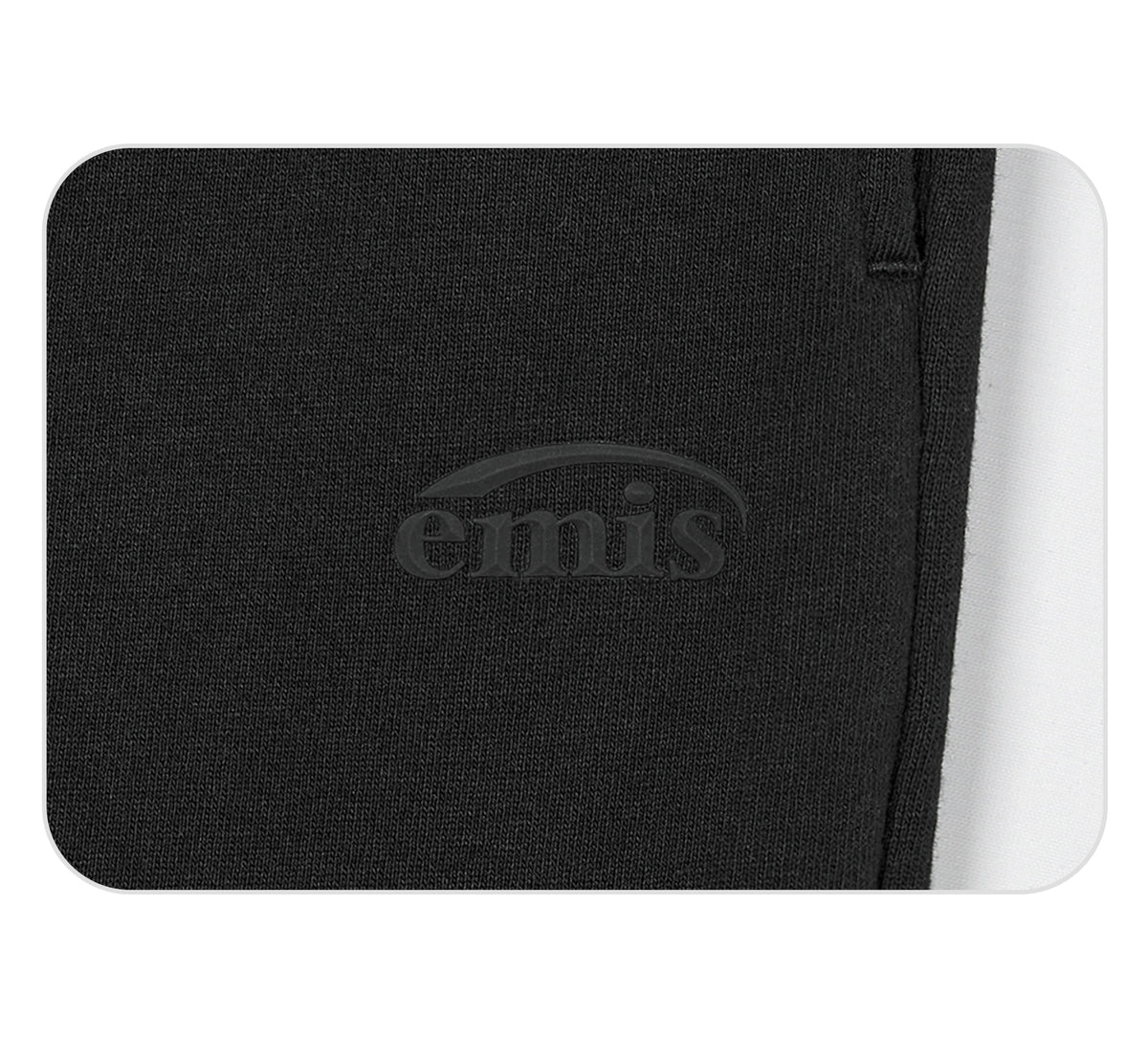 Emis Mono Logo Sweatpants-Black