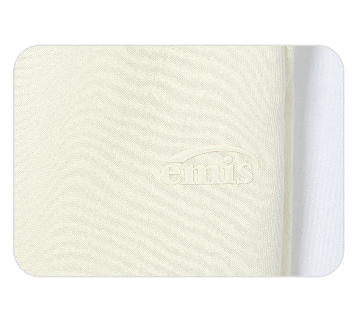 Emis Mono Logo Sweatpants-Cream