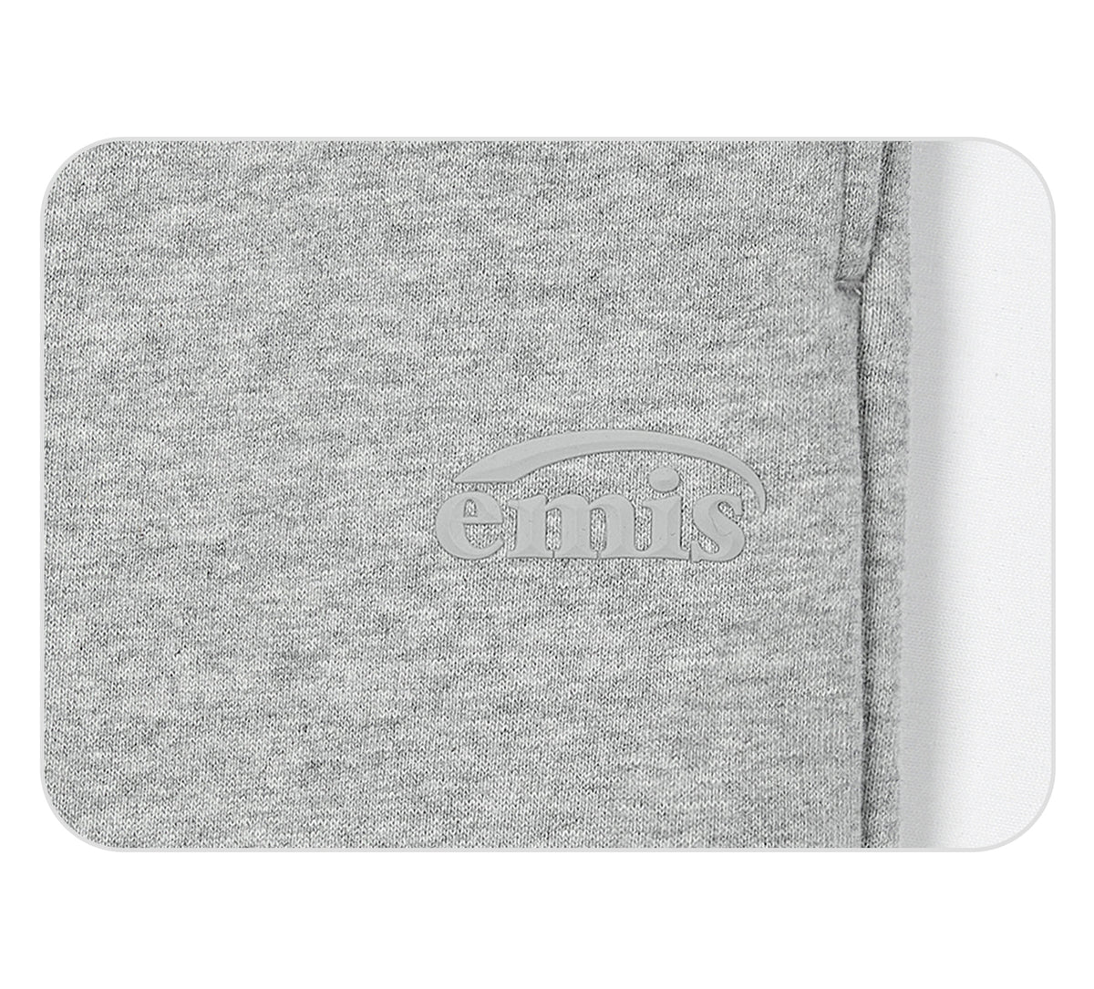 Emis Mono Logo Sweatpants-Gray