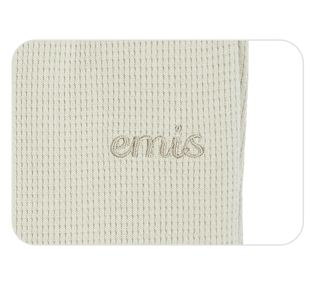 Emis Waffle Lounge Pants-Beige