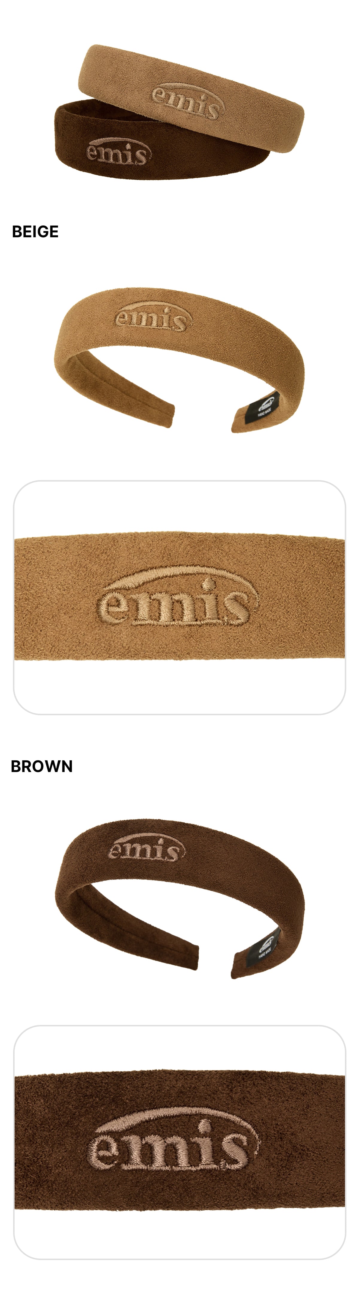 Emis Suede Hair Band