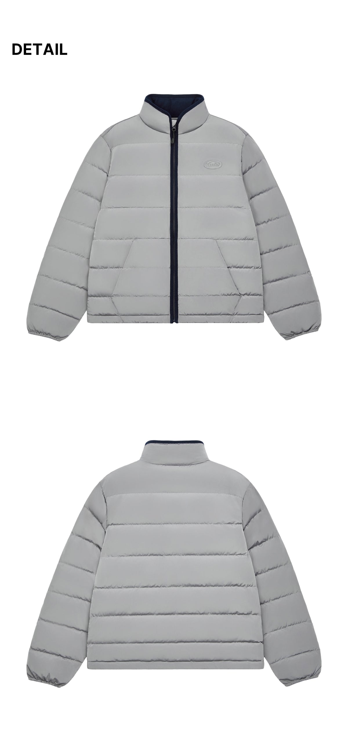 Emis Bound Midweight Down Jacket-Light Gray