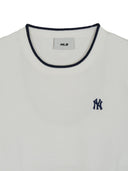 MLB Korea Women's Varsity Cool Touch Short Sleeve Knit Pullover