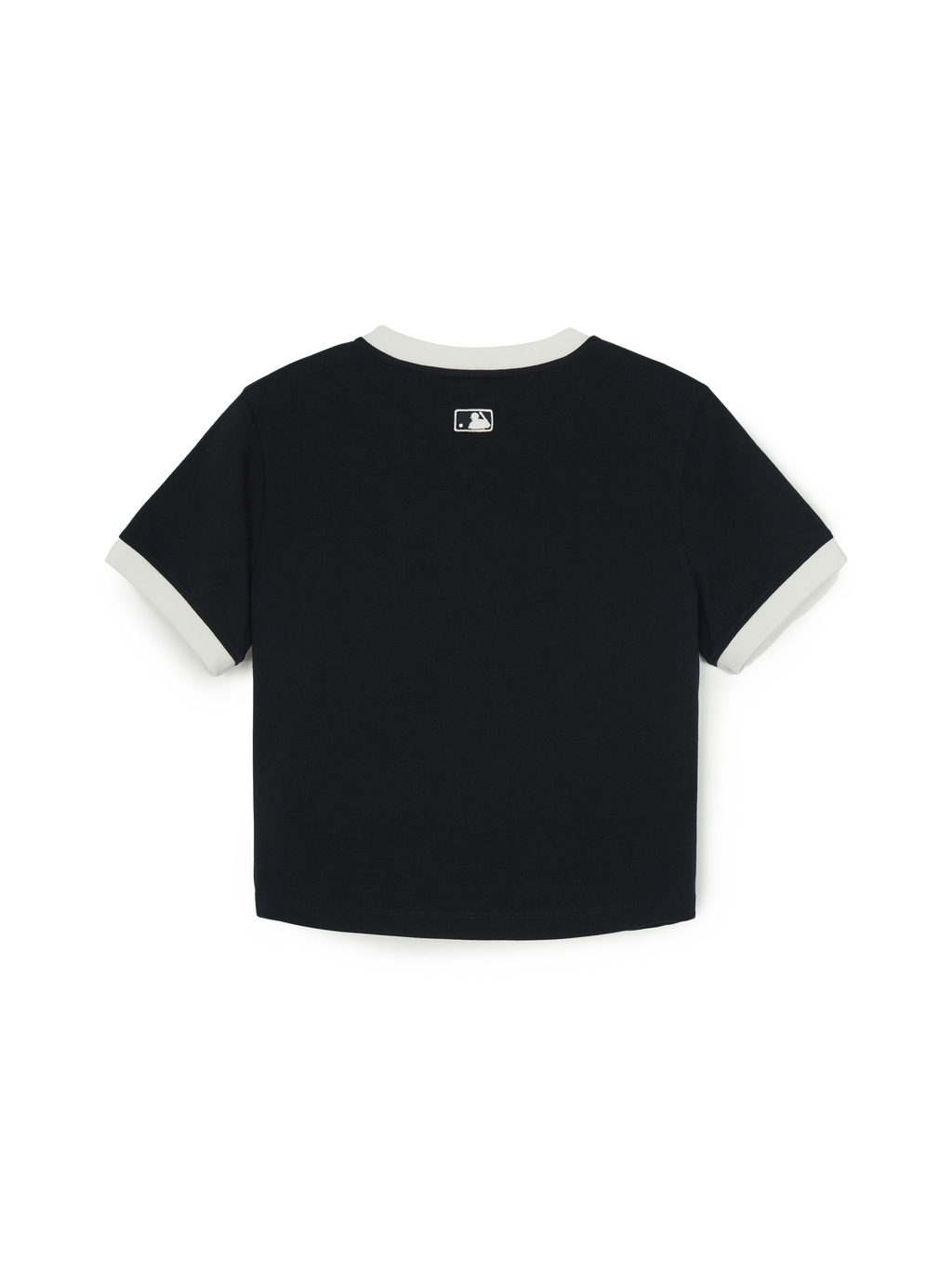MLB Korea Women's Sportive Cursive Ringer Crop T-shirts