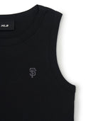 MLB Korea Women's Street Slim Ribbed Sleeveless T-shirt