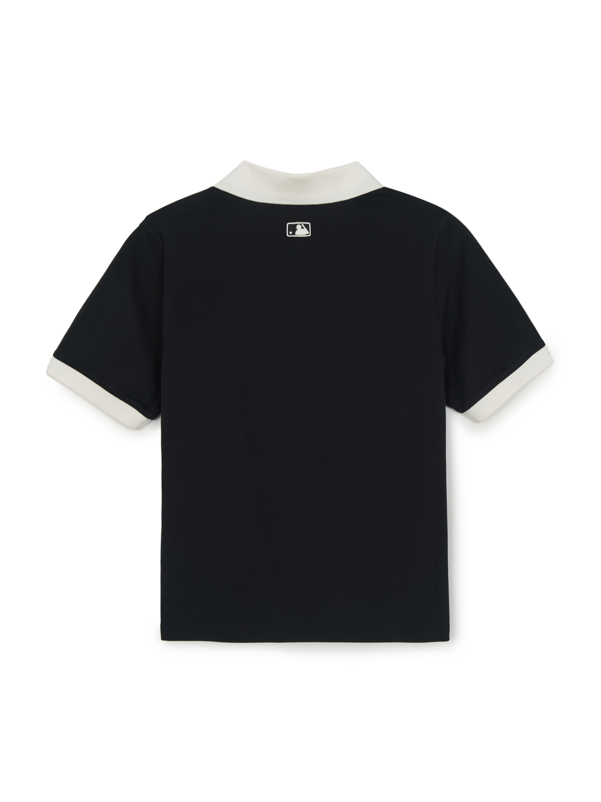 MLB Korea Women's Basic Open Collar Slim Fit Polo T-Shirts