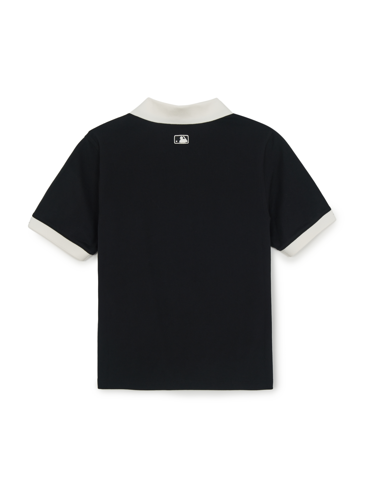 Mlb Women's Basic Open Collar Slim Fit Polo T-Shirts