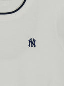 MLB Korea Women's Varsity Cool Touch Short Sleeve Knit Pullover