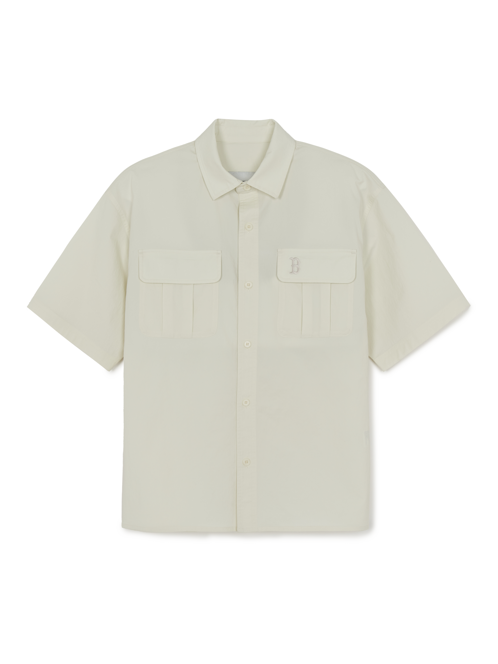 MLB Korea Street Vintage Washing Cotton Blend Short Sleeves Shirts