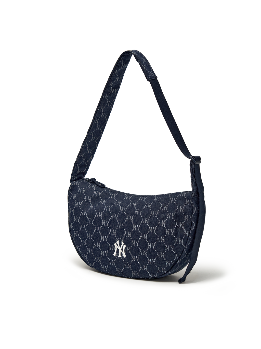 MLB Korea Dia Monogram Denim Jqd Cross Bag