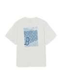MLB Korea Vintage Denimlike Monotive Over Fit T-shirt