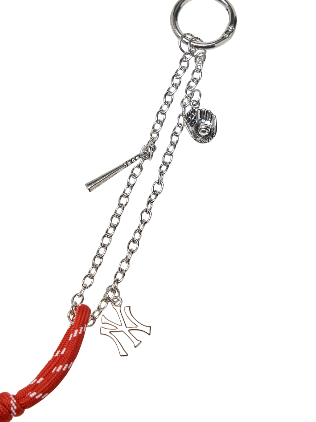 MLB Korea Basic Color Rope Keyring