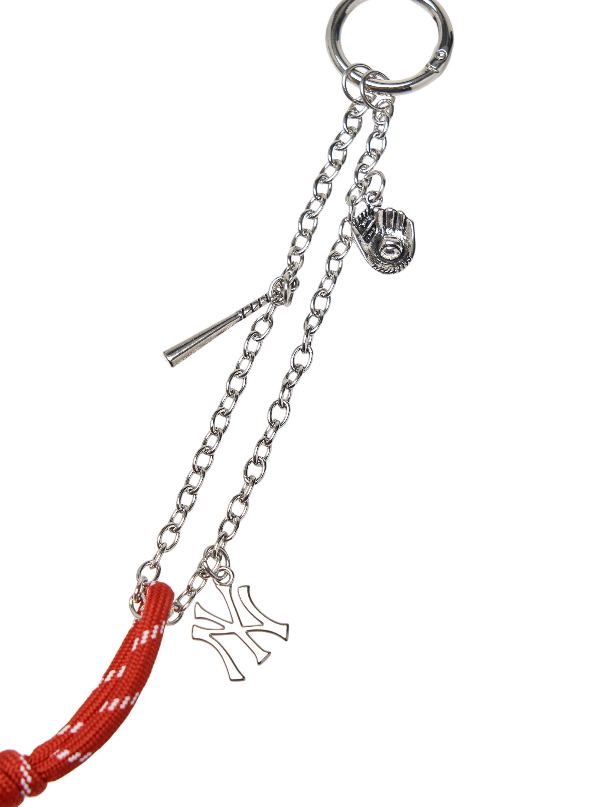 MLB Korea Basic Color Rope Keyring