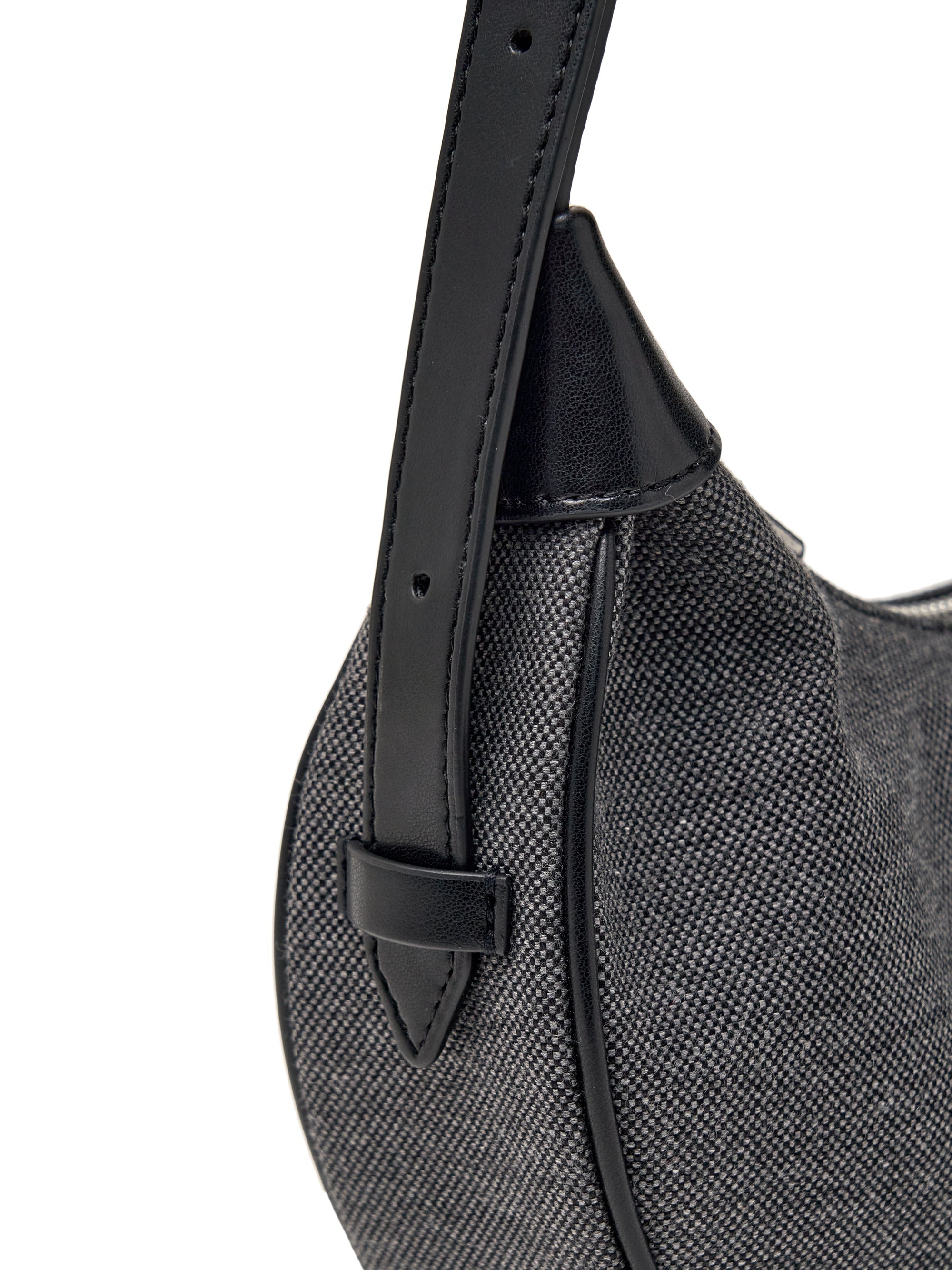 [mlb korea] Basic Canvas Hobo Bag