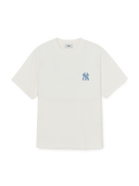 [MLB] Vintage Denimlike Monogram Big Lux Over Fit T-shirt