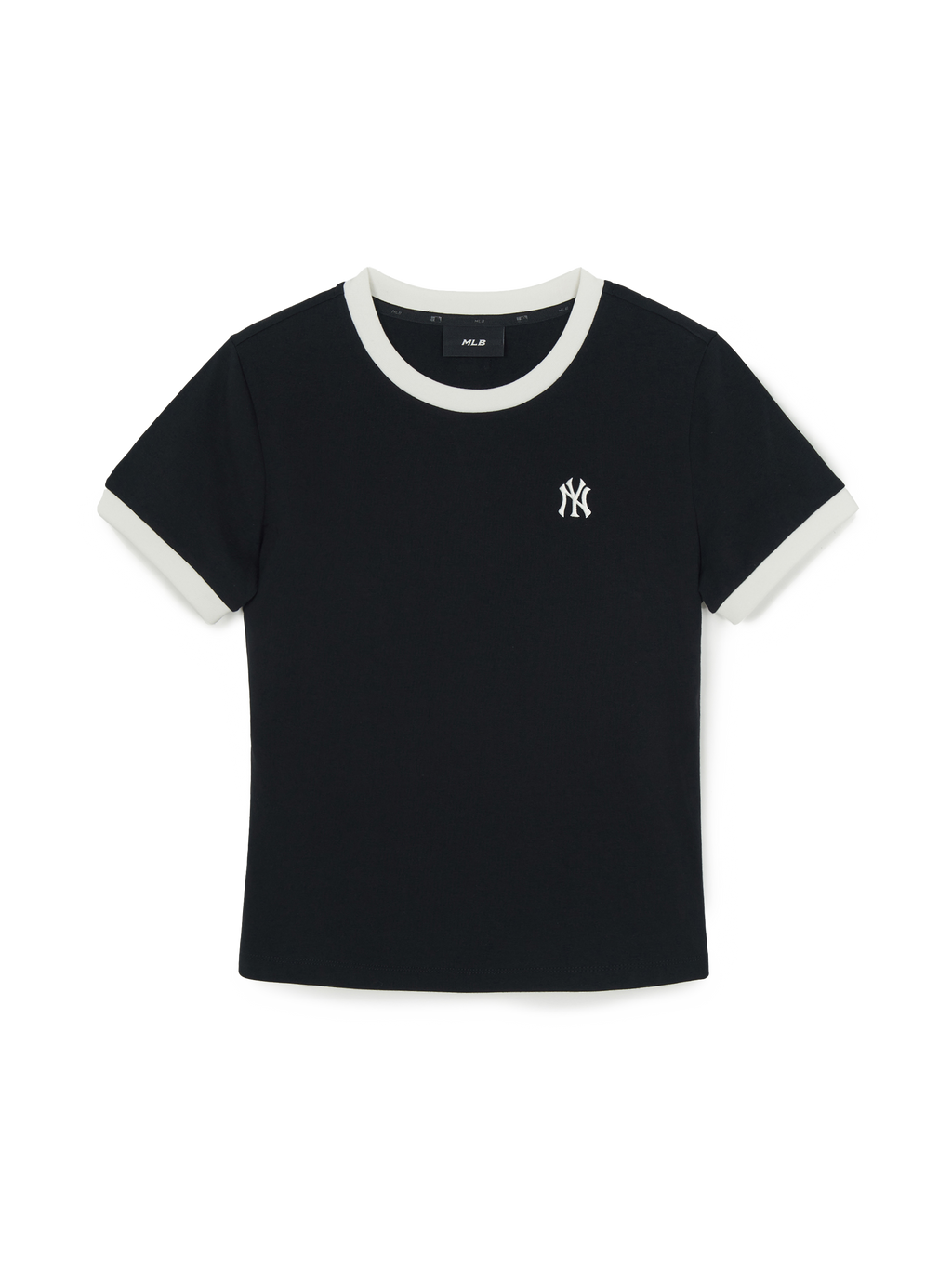 [mlb korea] Women's Basic Small Logo Ringer T-shirts