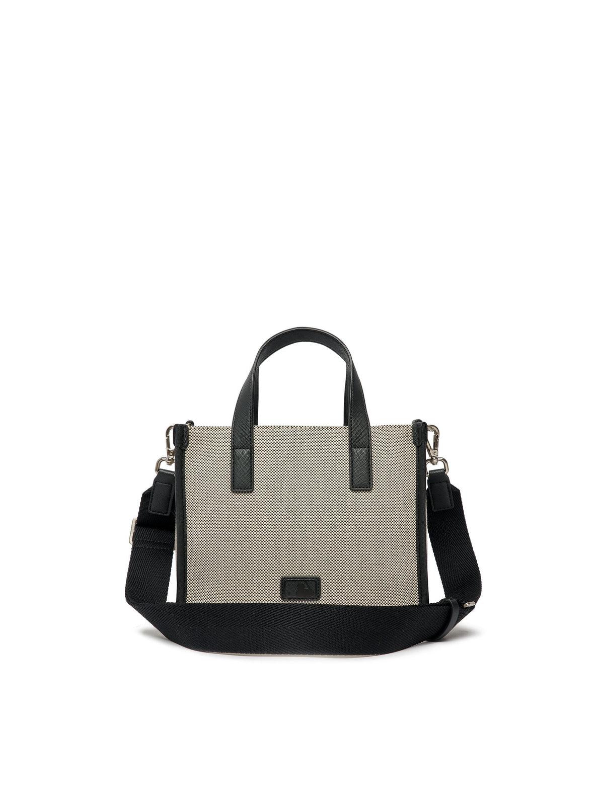 Mlb Basic Big Logo Canvas S-tote Bag