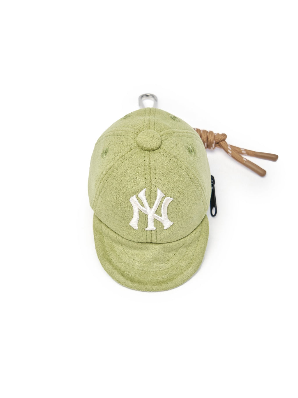 MLB Korea Basic Suede Ballcap Pouch Keyring