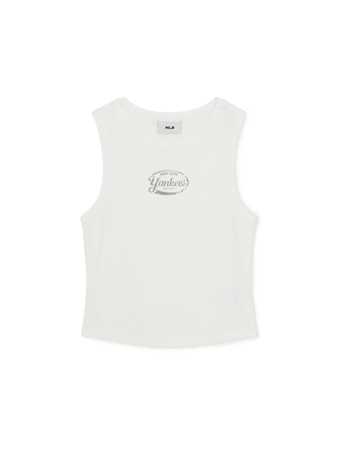 Mlb Women's Vintage Slim Ribbed Sleeveless T-Shirts