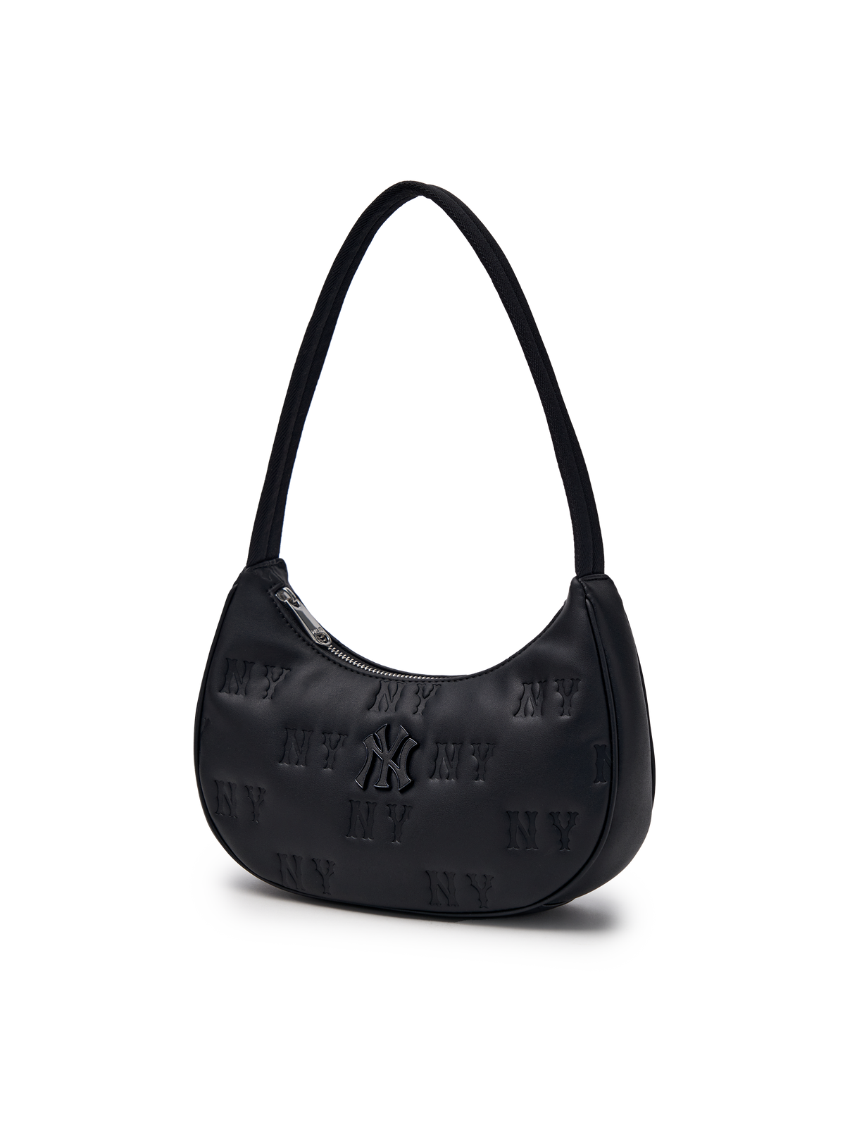 MLB Korea Classic Monogram New Embo Hobo Bag
