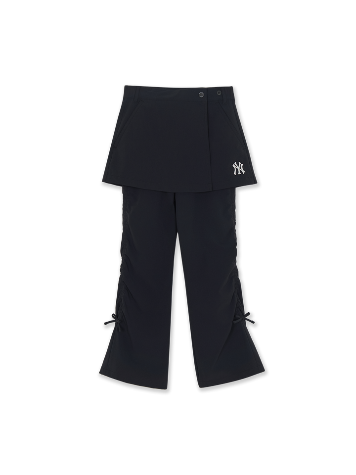 Mlb Street Girls Flare Skirt Woven Pants New York Yankees